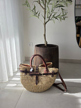 Charger l'image dans la galerie, Sac à main en palmier tressé