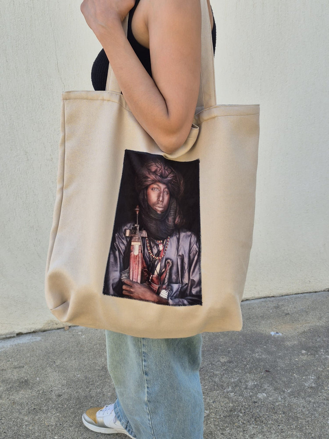 Sac en velours coton