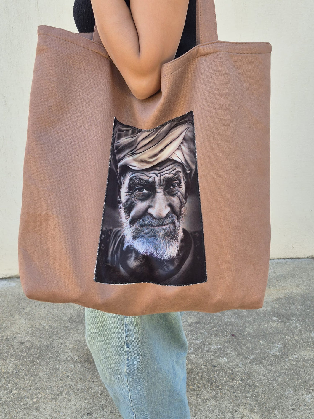 Sac en velours coton