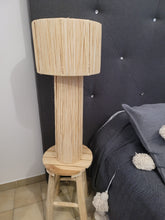 Charger l&#39;image dans la galerie, Lampe Raphia naturelle L
