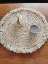 Charger l&#39;image dans la galerie, Set de table paille et laine

