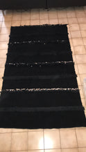 Charger l&#39;image dans la galerie, Tapis Handira Noir - 197x113cm
