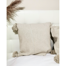 Charger l&#39;image dans la galerie, Housse de Coussin beige et argent
